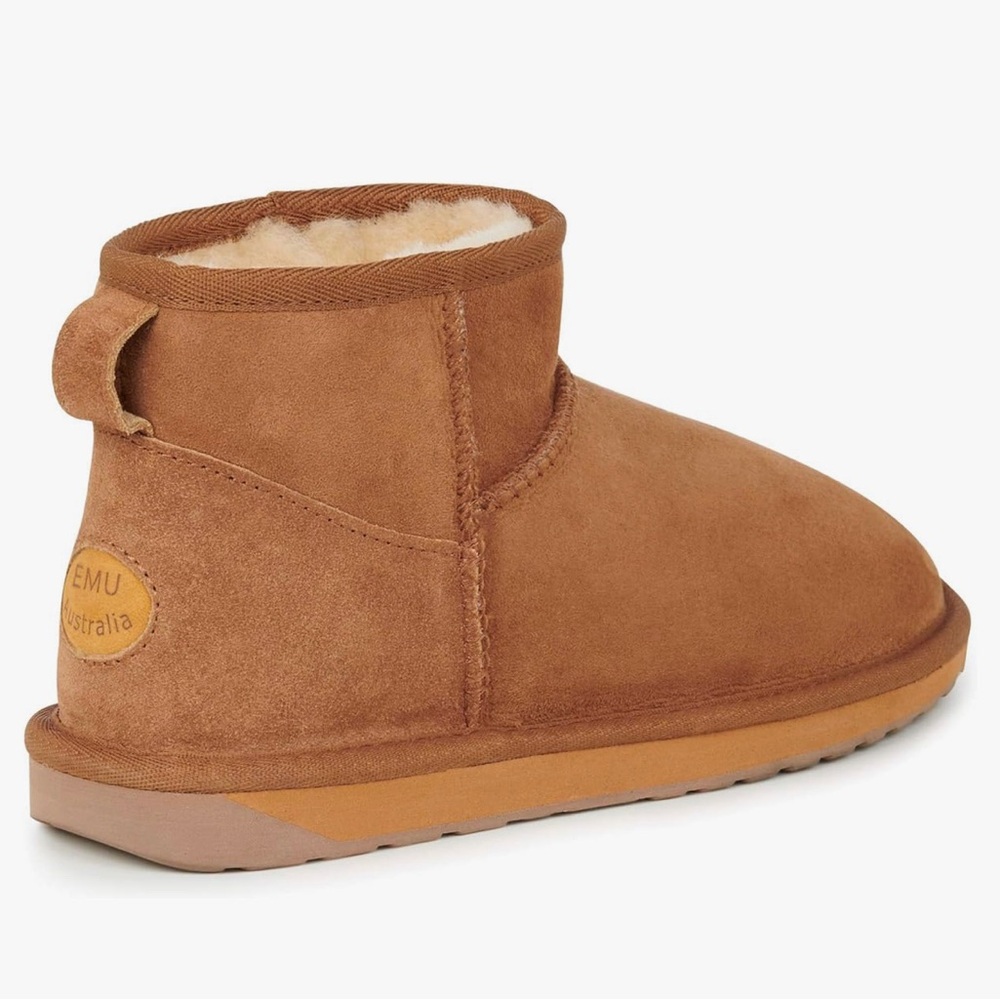 EMU Australia Tan Suede Ankle Boots NEW WITH TAGS